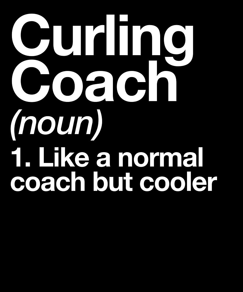 curling coach definition
